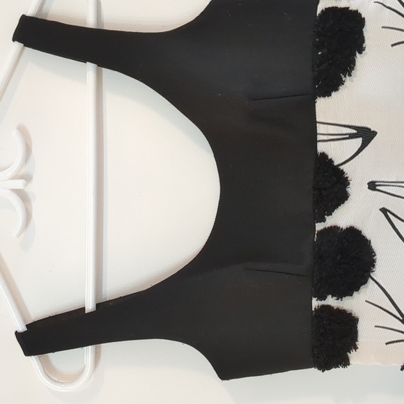 Milly baby doll dress with fluffy floral detail Sz 6 - Picture 3 of 6